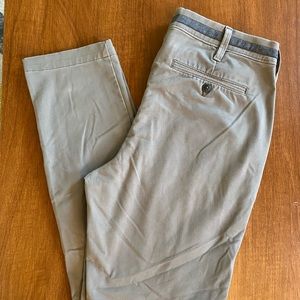 Men’s Gray Express Skinny Chino Pants 32x32